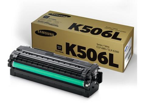 HP Samsung CLT-K506L - High Yield - black - original - toner cartridge (SU171A) - for Samsung CLP-680DW,  CLP-680ND,  CLX-6260FD,  CLX-6260FR,  CLX-6260FW,  CLX-6260ND (SU171A)
