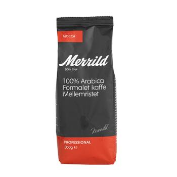 MERRILD Mocca formalet kaffe 500g (70076)