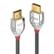 LINDY CROMO High Speed HDMI Cable. M/M. Silver. 0.3m Factory Sealed