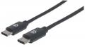 MANHATTAN Usb-C To Usb-C Cable, 50Cm, 
