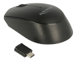 DELOCK Optical 3-button mini mouse USB Type-C 2.4 GHz wireless