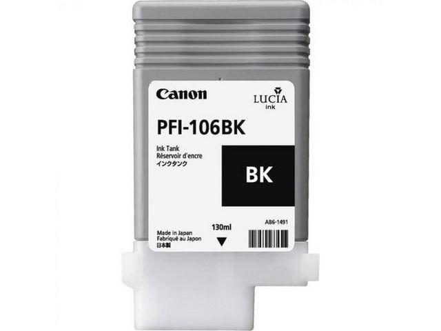 Canon - PFI-106 BK - svart - original - blekkbeholder