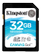 KINGSTON 32GB SDHC Canvas Go 90R/45W CL10 U3 V30