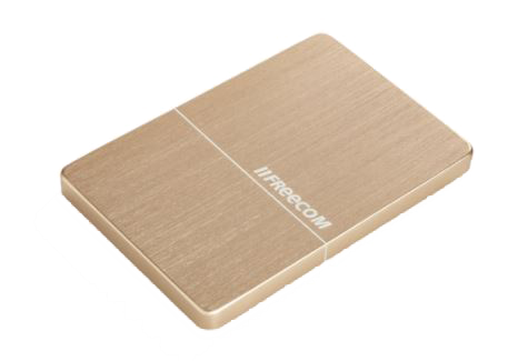 FREECOM 1TB mHHD Mobile Drive Metal slim_ USB3_0 Gold (56371)