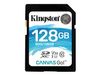 KINGSTON Flash card SD 128GB Kingston C10 Canvas Canvas Go, 90MB/ s, CL10, U3, V30