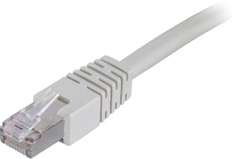 Deltaco Cat6 patchkabel - 2m - grå F/UTP (STP-62)