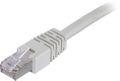 DELTACO FTP Cat.6 patch cable 3m, gray