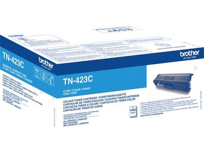BROTHER TN 423C / TN423C High Capacity - Lasertoner Cyan (TN423C)