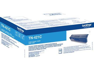 BROTHER TN421C / TN 421C Cyan Toner - Lasertoner Cyan (TN421C)