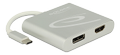 DELOCK USB Type-C™ Splitter (DP Alt Mode) > 1 x HDMI + 1 x Displayport