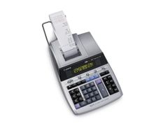 CANON MP1411-LTSC deskcalculator print 14-digit display and two-colored ink jet printing on ribbon