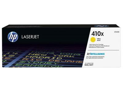 HP 410X / CF412X High Capacity Yellow Toner - Lasertoner Gul (CF412X)