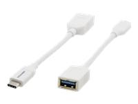 KRAMER ADC-USB31/ CAE | USB-C - USB-A | 3.1 Gen 1 | 20cm | White (99-97210005)