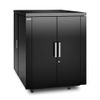 APC NetShelter CX 18U Secure Soundproof Server Room in a Box Enclosure - Shock Packaging - Black (AR4018SPX429)