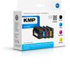 KMP Compatibel HP 953XL Inktcartridge 3HZ52AE Zwart, cyaan, magenta, geel Multipak  4 Stuks