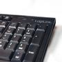 LOGILINK Tastatur Wireless 2,4GHz mit Maus black (ID0104)