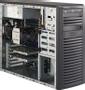 SUPERMICRO TWR 4BAY BLACK 900W EATX ATX MICRO-ATX SC732D4 21DB WHISPR QUIET