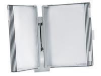 TARIFOLD Veggstativ TARIFOLD T-office grå lommer