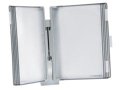 TARIFOLD Veggstativ TARIFOLD T-office grå lommer