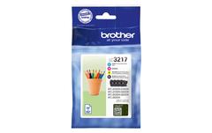 BROTHER Ink LC-3217VALDR Value Pack bl/c/m/y, MFC-J53xx/65xx/59xx