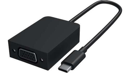 MICROSOFT t Surface USB-C to VGA Adapter - Adapter - 24 pin USB-C male to HD-15 (VGA) female - commercial (HFT-00003)