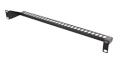 DELTACO Cable support for 19" mounting, 1U, black