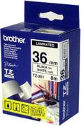 BROTHER PTOUCH TAPE BLK WHT 1.5I N  FOR PT530 550 ON 1PK