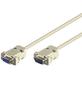 GOOBAY SERIAL CABLE DB9M/DB9F 1.8M