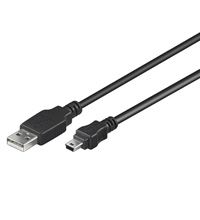 Goobay USB2  kabel,  A-han/USB  mini  5  pol  han,  1.8  m (50767)