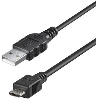 GOOBAY USB to Micro USB cable 1,0m black (retail) (46800)