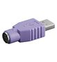 Goobay Adapt. USB A-Stecker->PS/2 Buchse