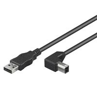 GOOBAY USB AB 100 90Â° HiSpeed 2.0 SCHWARZ 1m (93017)