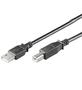 Goobay USB 2.0 USB-kabel 3m Sort 