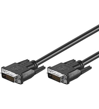 GOOBAY DVI Kabel DVI-D 1,8M DVIxDVI (Dual-link) (93573)