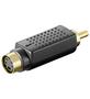 GOOBAY Adapter S-Video til 1xRCA han
