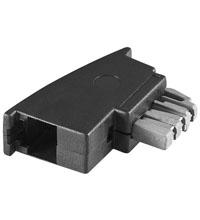 Goobay TAE Adapter Stecker N > RJ11 bk | (6P4C) Ku (50308)
