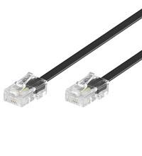 GOOBAY 6m ISDN-kabel Sort (50256)