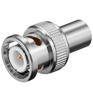 Goobay BNC Terminator 75 Ohm - Metal kappe og guld pin (11349)