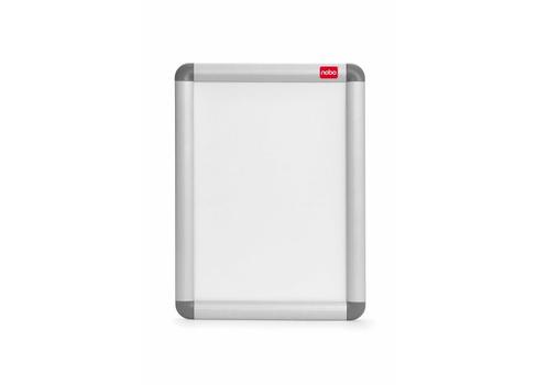 NOBO Premium Plus Kliklijst 1902211 A1 Wandmontage Aluminium Zilver 65 x 90 cm (1902211)