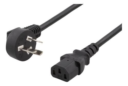 DELTACO PSB-10A Power IEC 60320 C13 Black 2m (DEL-109CHI)