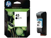 HP 45 Large - Stor - svart - original - blekkpatron
