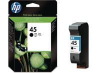 HP 45 Large - Stor - svart - original - blekkpatron (51645AE)