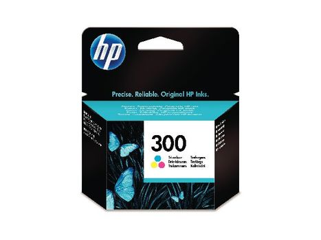 HP 300 Cyan Magenta Yellow Ink Cartridge 165 pages - CC643EE (CC643EE)