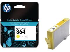 HP Original HP 364-blækpatron, gul
