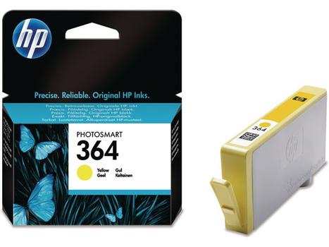 HP Original HP 364-blækpatron,  gul (CB320EE)