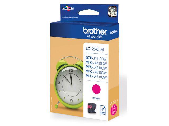 Brother - LC125XLM - Super High Yield - magenta - original - blekkpatron