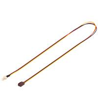 GOOBAY 3-PIN intern spænding (male) - 3-PIN intern spænding (female) 62m (93876)