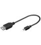 GOOBAY Digitus USB 2.0 Adapter Micro B Male - USB A Female - Black