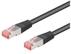 GOOBAY CAT 6-0025 LC S/FTP PIMF SCHWARZ 0.25m