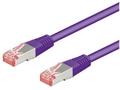 GOOBAY GB CAT6 S/FTP RJ45 PIMF 0.25M VIOLETTI